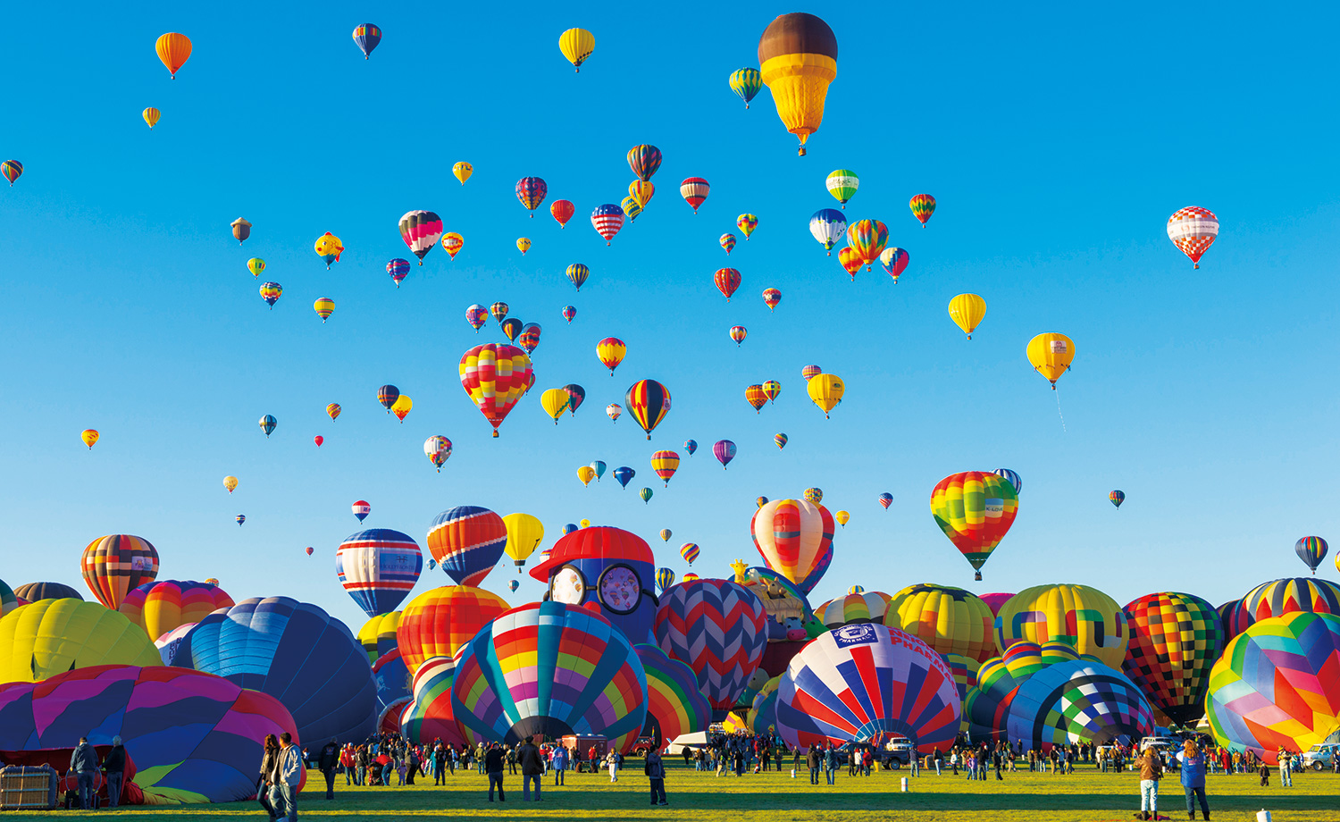 アメリカ合衆国・ニューメキシコ州　アルバカーキ国際気球フェスティバル