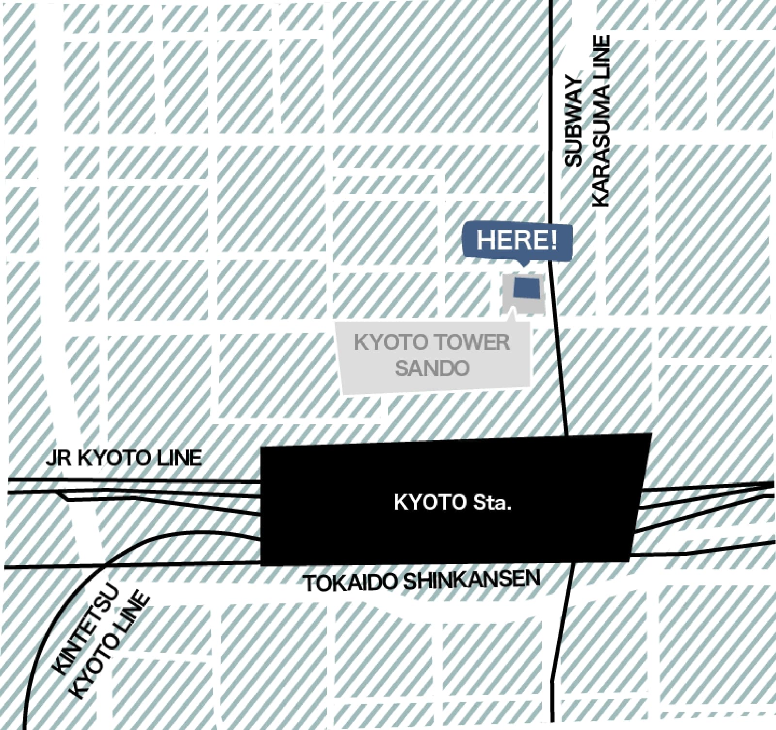 益や製菓 京都タワーサンド店