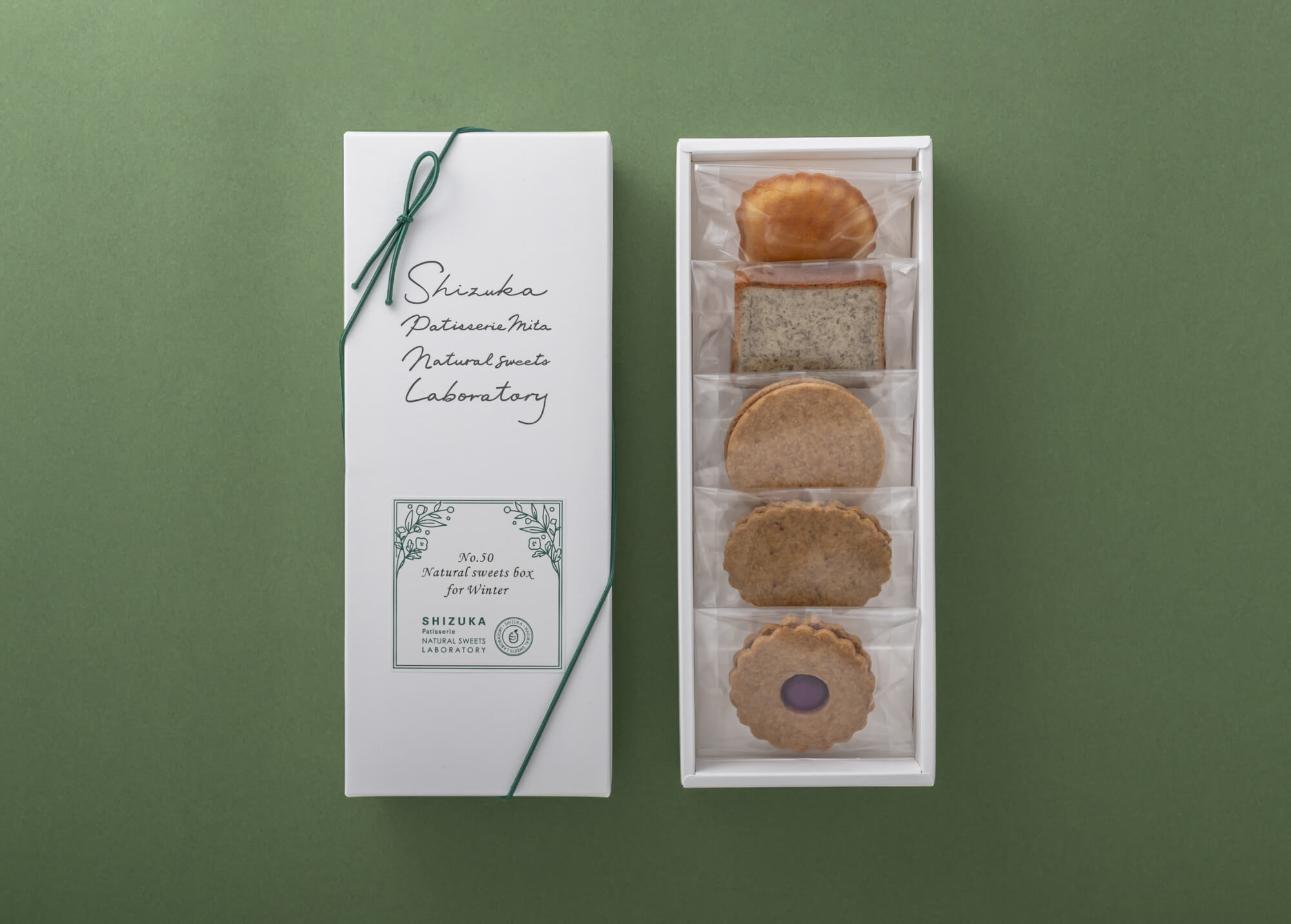 冬限定の「No. 50 Natural sweets box for Winter」（2383円）