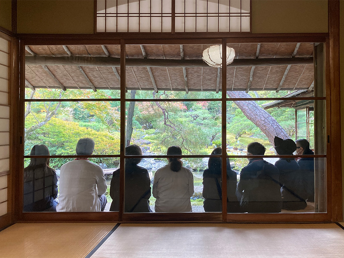 京都「對龍山荘庭園」特別見学会