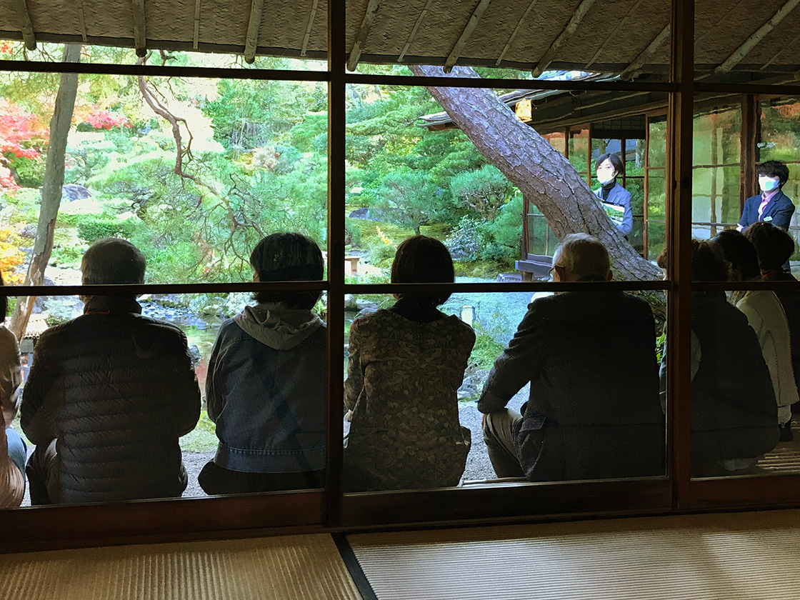 京都「對龍山荘庭園」特別見学会