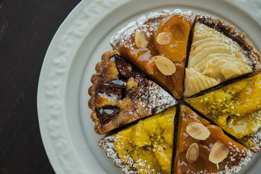 「good time patisserie」で販売している季節のフルーツを使ったタルト